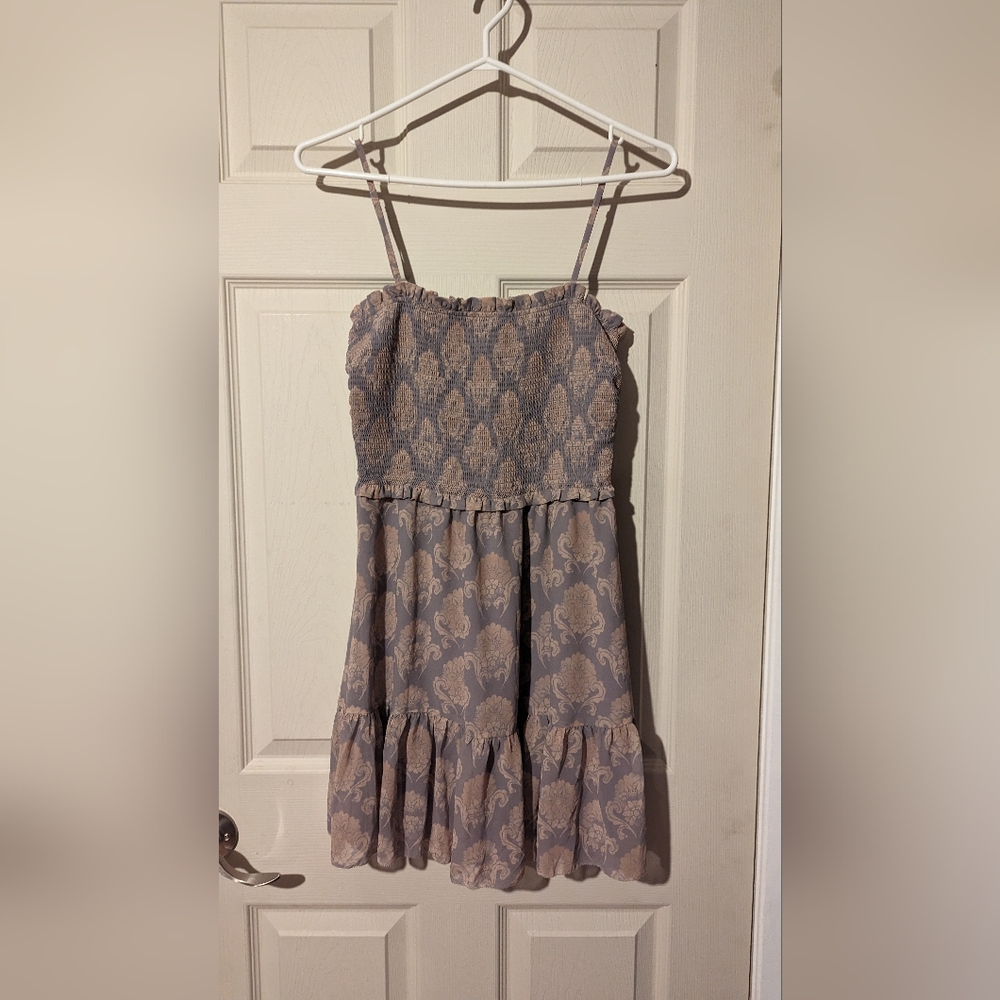 Aritzia Tempest Dress, Smocked Mini Dress